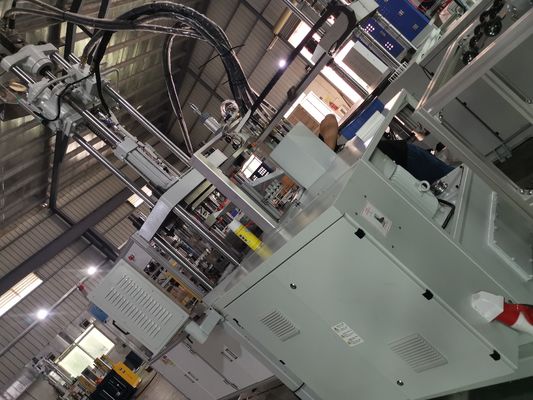 176 Cm3 حجم تئوریک شات فلش دندان دستگاه تزریق پلاستیکی عمودی 55T 12kW