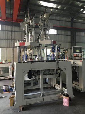 دو رنگ دستگیره روتاری ماشین قالب گیری تزریق عمودی JTT2V3R-1600