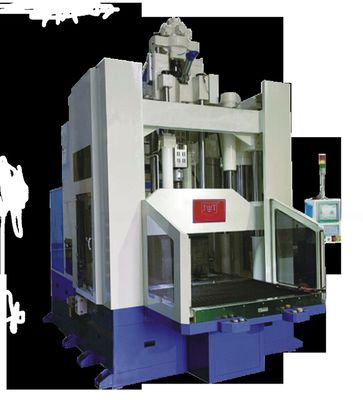 350T میز کار کم ماشین قالب بندی تزریقی عمودی با میز یک اسلاید JTTD-3500D