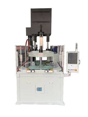 120T الکتریکی تزریق عمودی تزریق قالب گیری ماشین با میز چرخشی JTT-1200-2R-DS