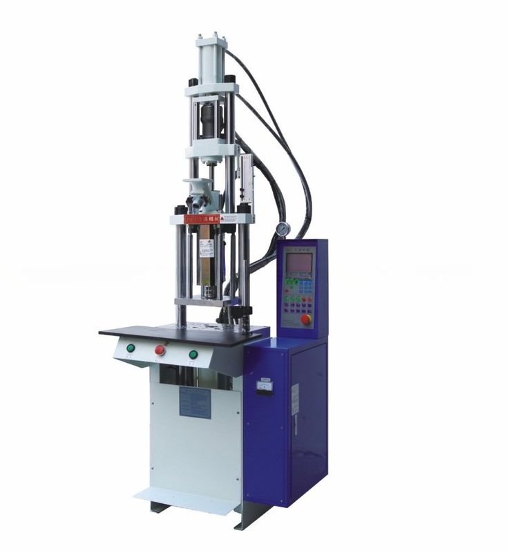 15T PVC میکرو عمودی پلاستیک قالب گیری ماشین برای نیازهای تولید در مقیاس کوچک
