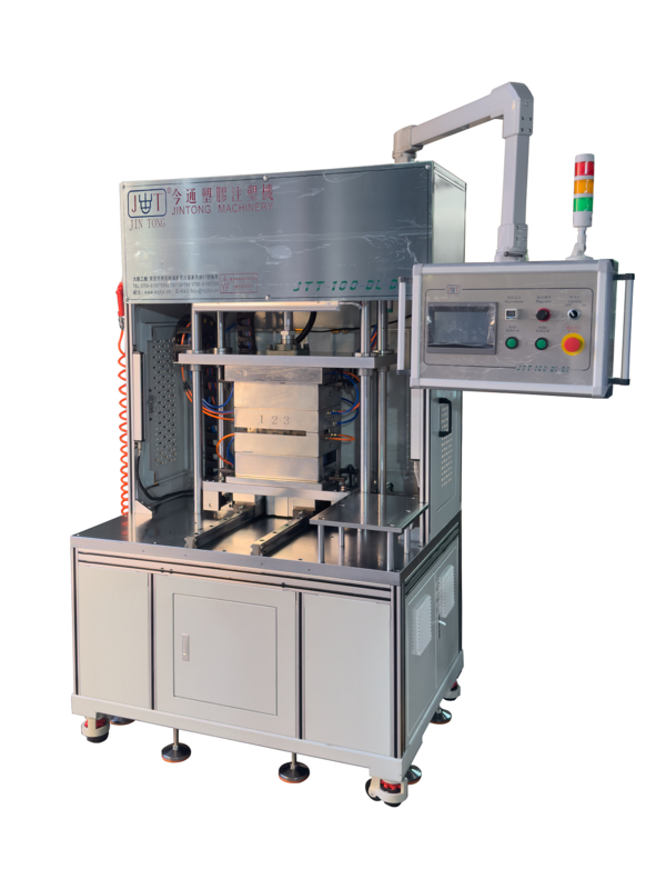 دستگاه قالبگیری تزریق فشار پایین 5T میز کشویی تکی JTT-100-DL-D